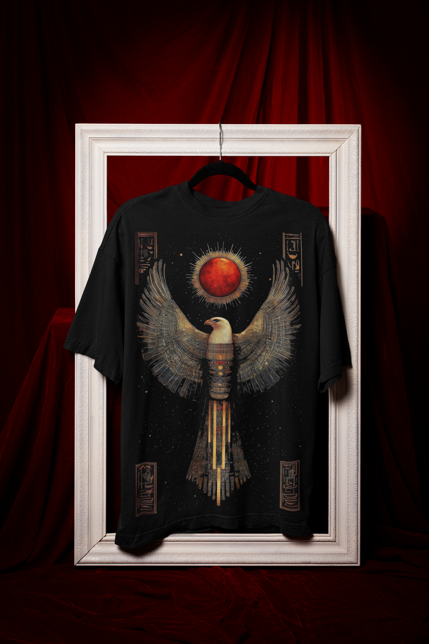 Horus Solar Ascension Tee — Egyptian Mythology Series