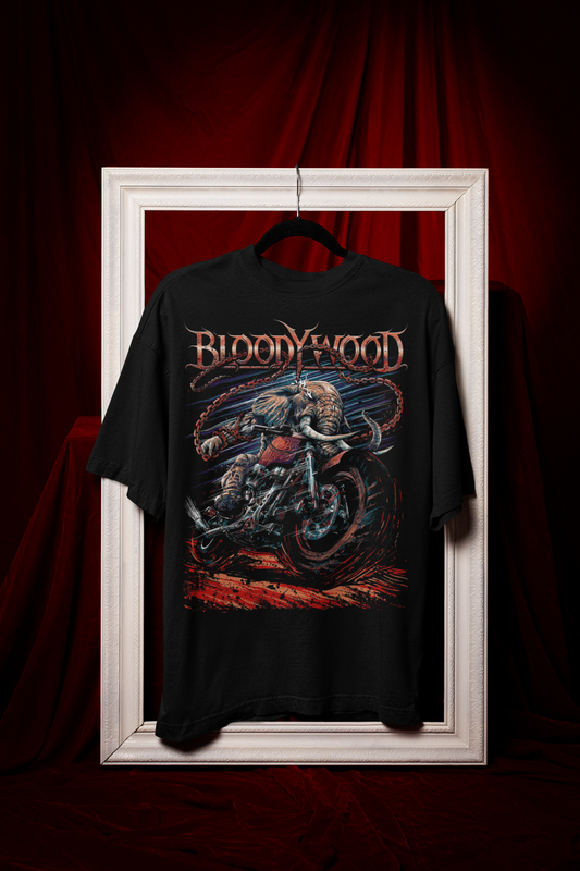 Battle Rider Tee -Bwood
